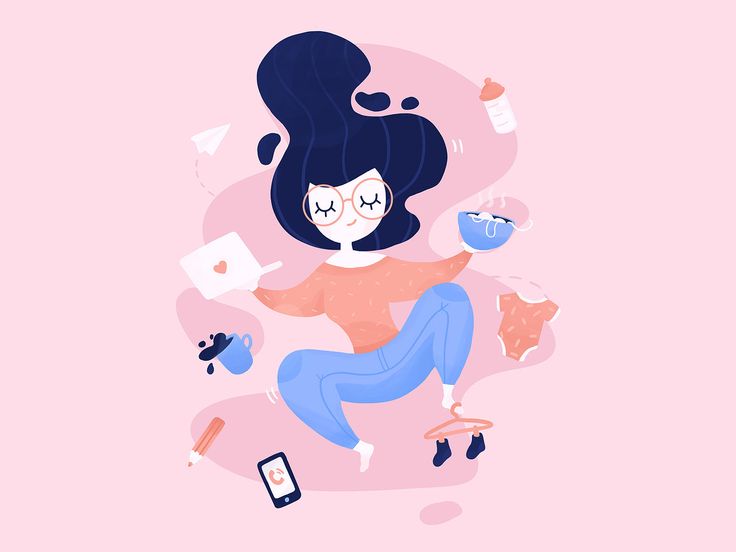 Freelance-Mama-freelance-mom-illustration-art-print - Social Nation The mom blogger awards controversy and social media