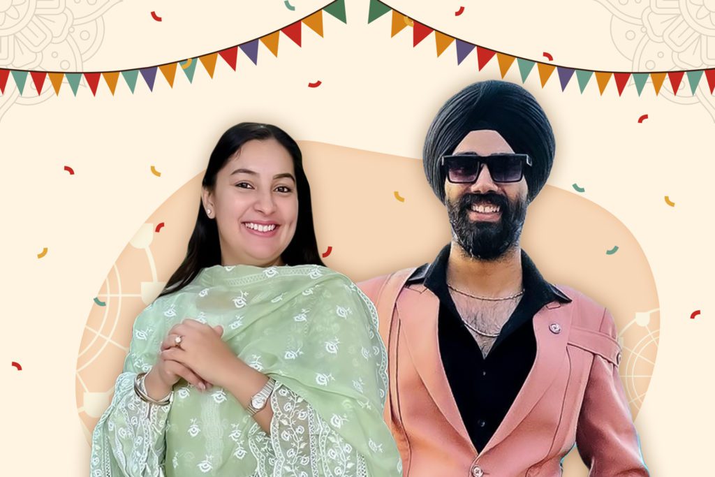 Lohri-1 - Social Nation Lohri celebrations with Harkirat Kaur and Prabhjot Singh