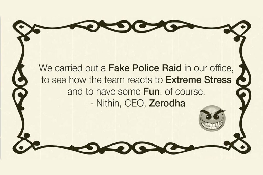 Zerodha CEO shares a Prank video that goes viral