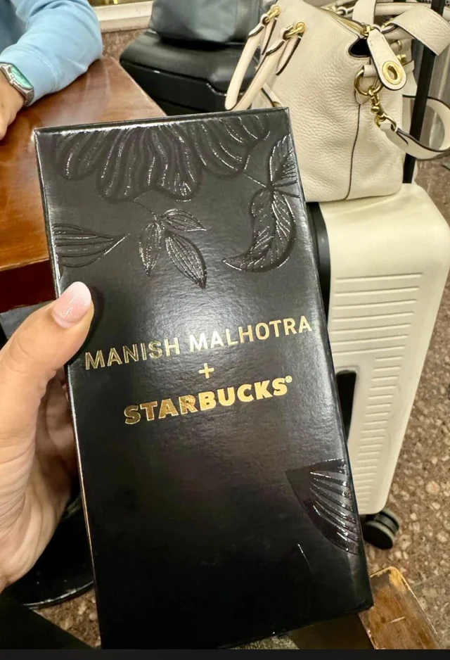 after-sabya-its-manish-malhotra-x-starbucks-v0-0d3gr6qcptcc1 - Social Nation Manish Malhotra Starbucks India Drinkware Collection coffee cups reddit user