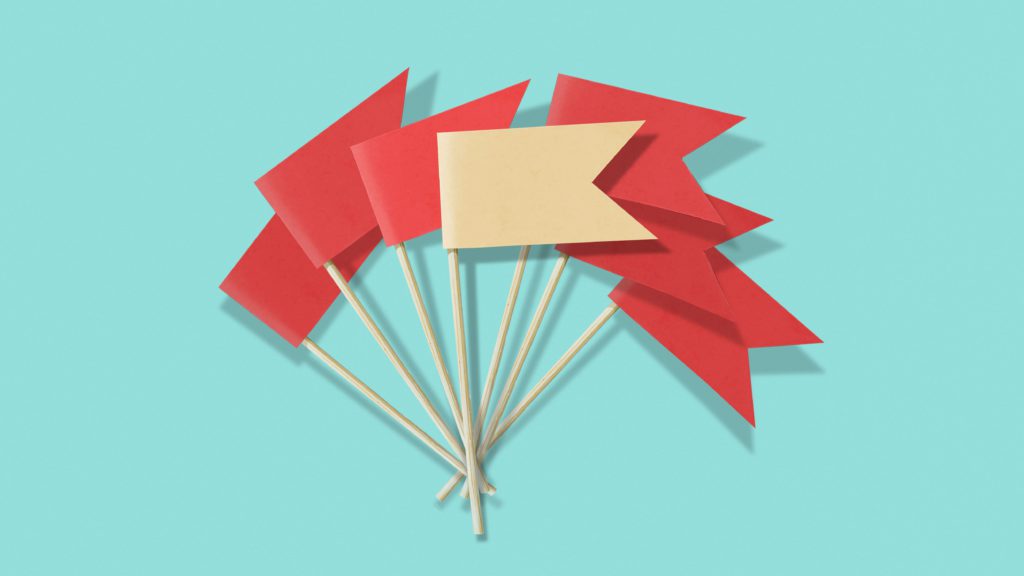 20231002-beige-flag-gfx-1 - Social Nation modern dating terms love lingo gen-z beige flag pink flag red flag green flag