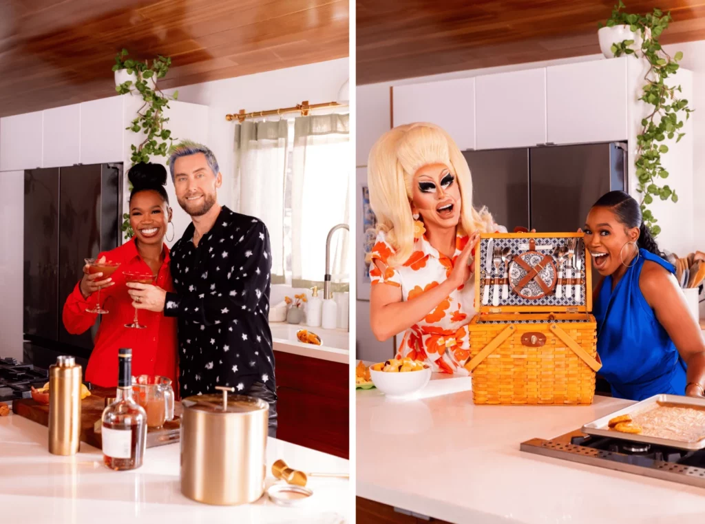 Frame_1197132616__1___2_ - Social Nation Pinterest Tastemade first streaming TV show Deliciously Entertaining lifestyle and cooking guests danni rose