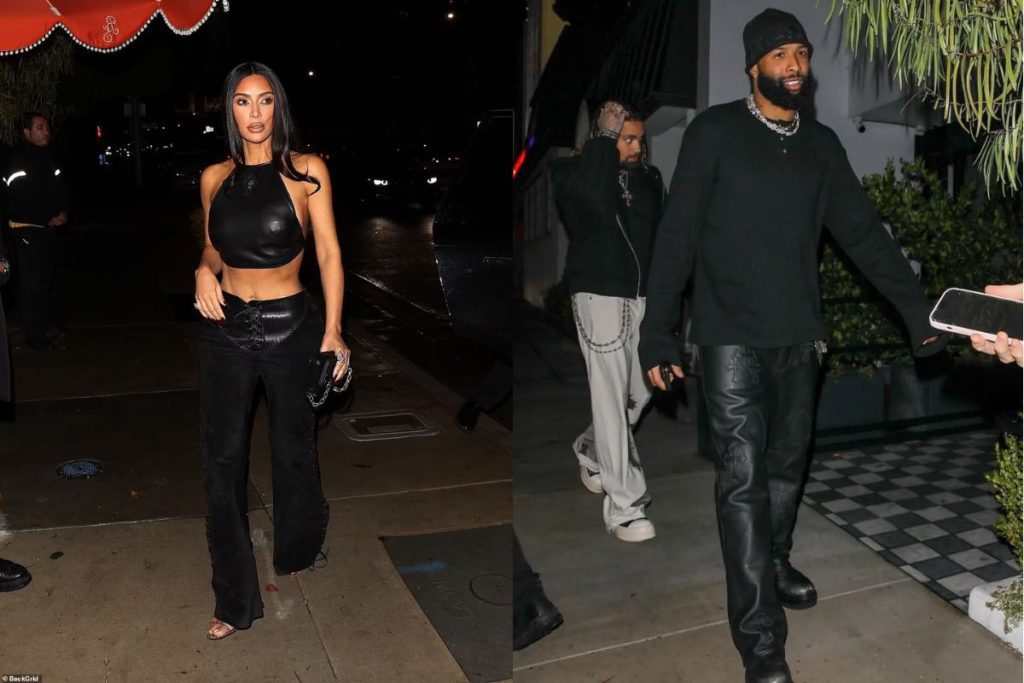 Kim-Kardashian-and-Odell-Beckham-Jr.-in-Jay-Zs-pre-Grammy-party-in-West-Hollywood-1 - Social Nation Odell Beckham Jr. Kim Kardashian dating rumours pre-Grammys party Jay-Z