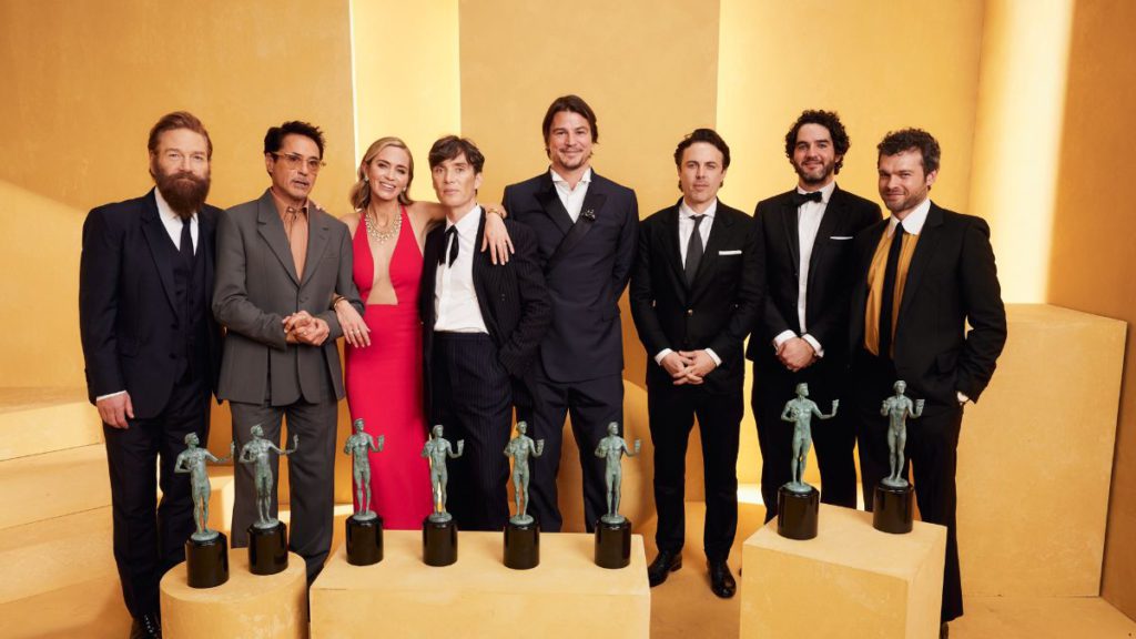 Screen Actors Guild SAG Awards 2024 Oppenheimer cast winners netflix
