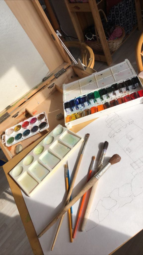 Watercolor-Kit-for-Newbies - Social Nation #50ShadesOfLove: 5 Virtual Date Ideas For Valentine's Day