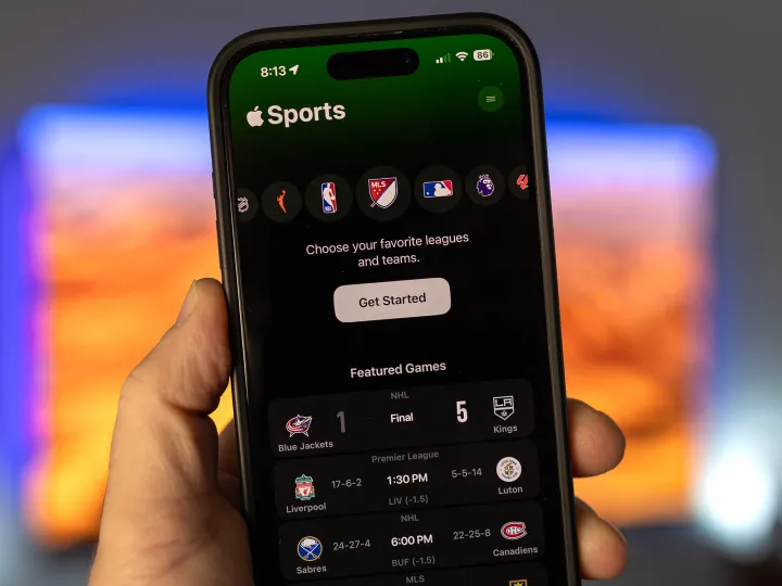 Apple Sports app iPhone users free App Store real-time scores stats updates favourite teams games players