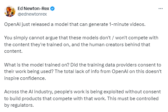 sora - Social Nation OpenAI Sora AI text-to-video model tool internet reaction X