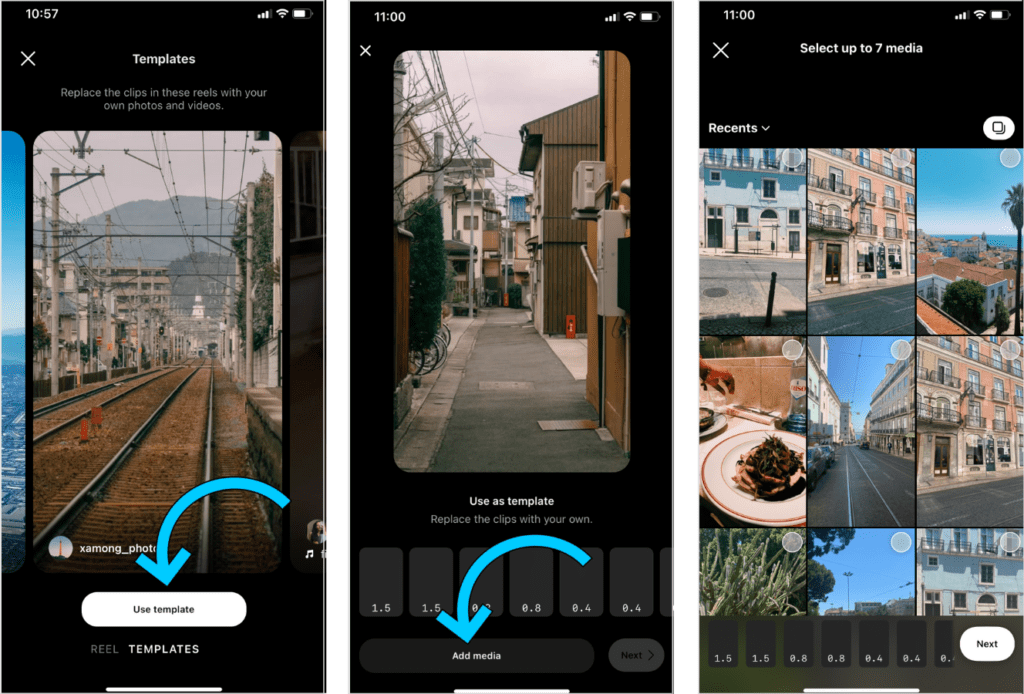 4-3 - Social Nation Instagram Updates Reel Templates
