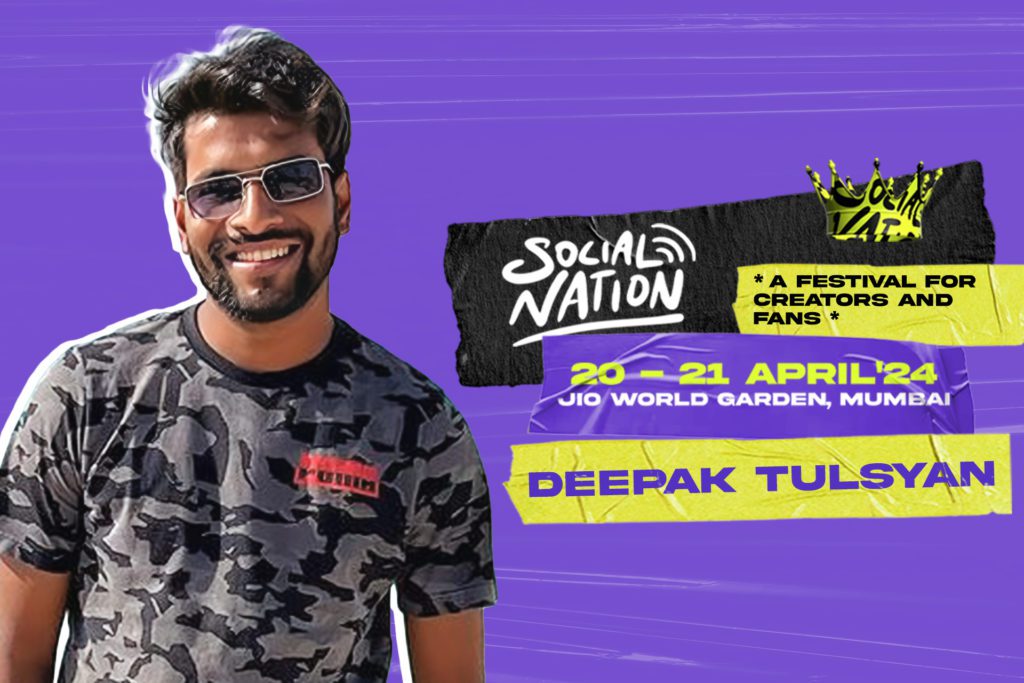 Deepak Tulsyan - Social Nation Deepak Tulsyan at Social Nation Festival 2024