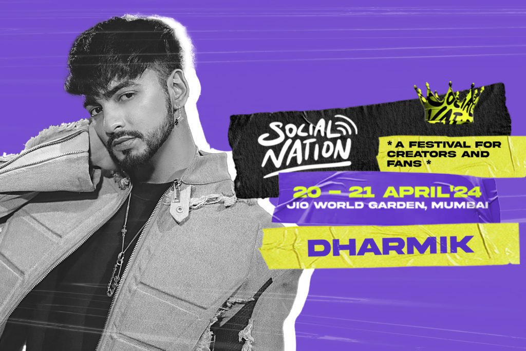 Dharmik Samani - Social Nation Dharmik Samani at Social Nation Festival 2024