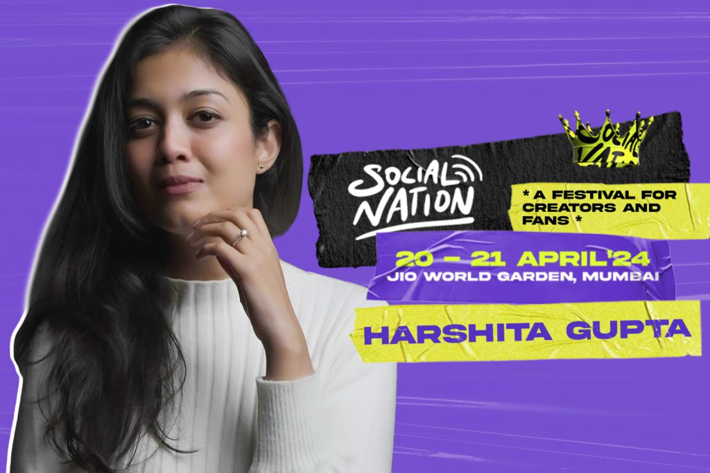 Harshita Gupta - Social Nation Harshita Gupta at Social Nation Festival 2024