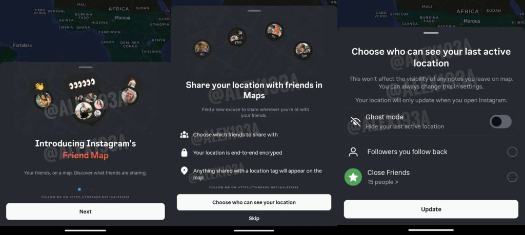 Instagram-Friends-Map - Social Nation Instagram friends map new feature snapchat snap map real time location Alessandro Paluzzi threads
