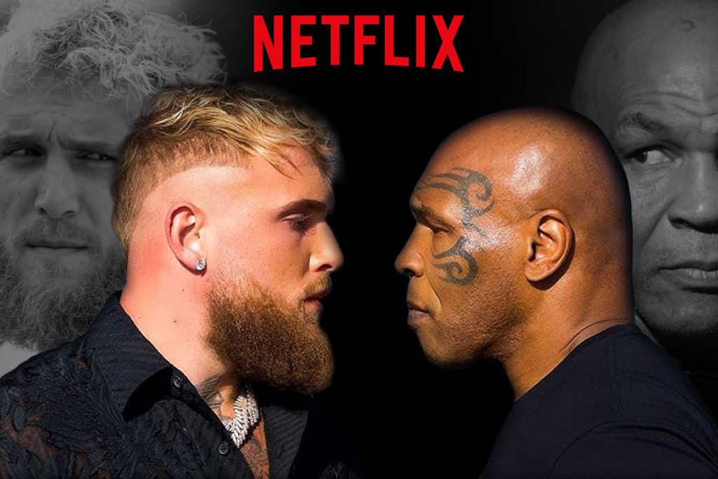 Jake Paul X Mike Tyson - Social Nation Jake Paul versus Mike Tyson to stream on Netflix
