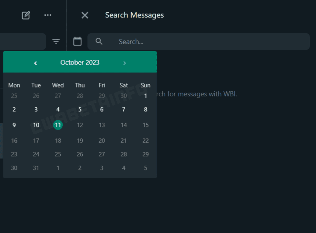 WA_SEARCH_MESSAGE_BY_DATE_DATE_WEB - Social Nation whatsapp new feature search by date meta wabeta info channel