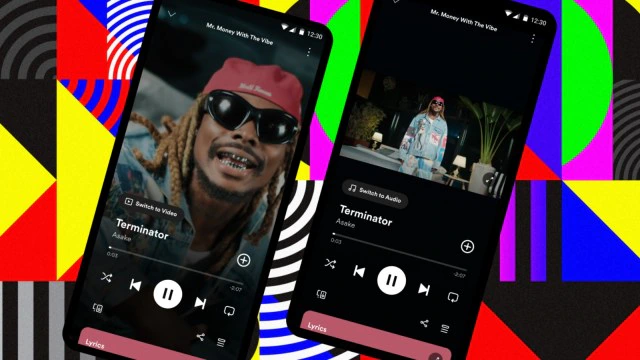 Spotify updates are countdown pages and music videos