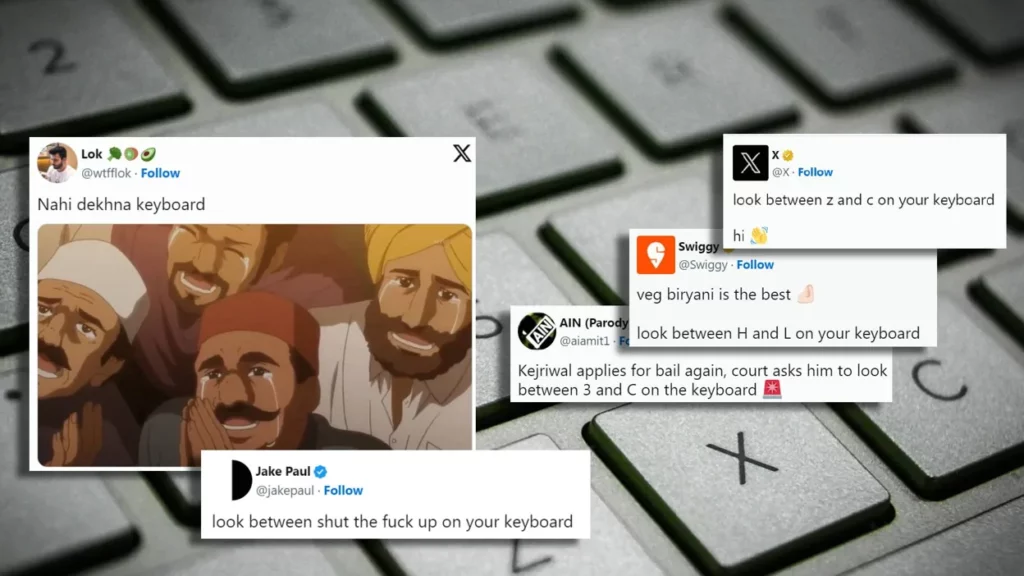 look at your keyboard trend social media internet memes brands keys letters