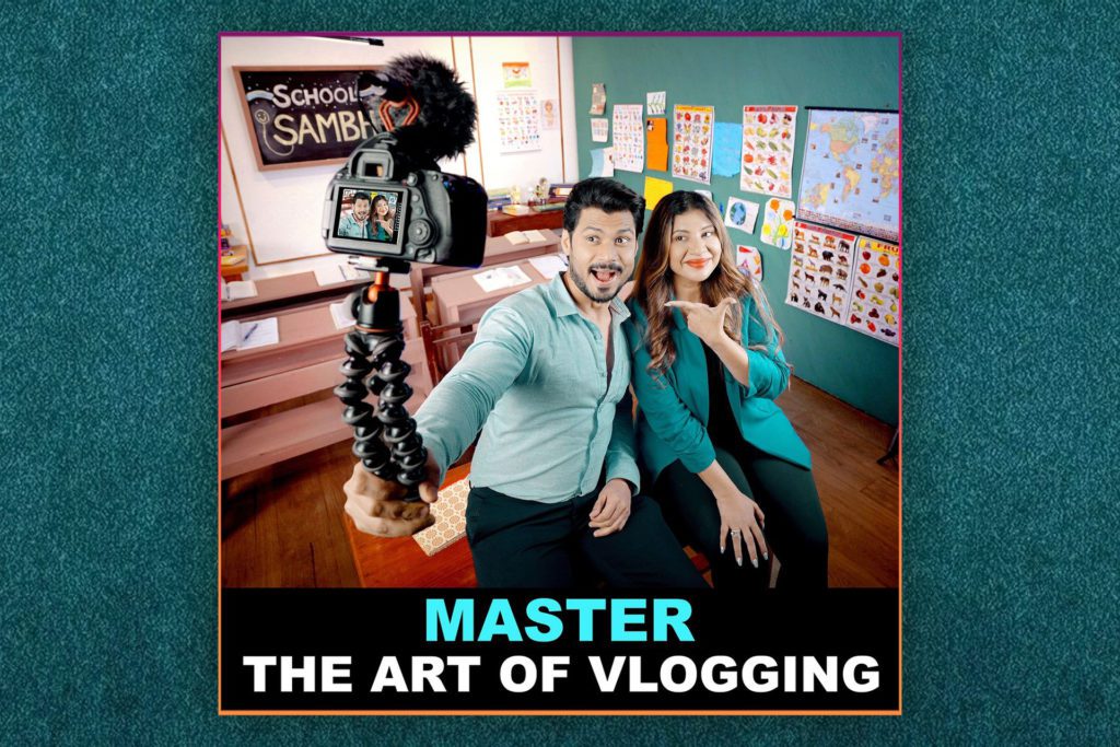 Master Vlogging with Sambhavi - Social Nation Sambhavna Seth & Avinash Dwivedi start master vlogging course