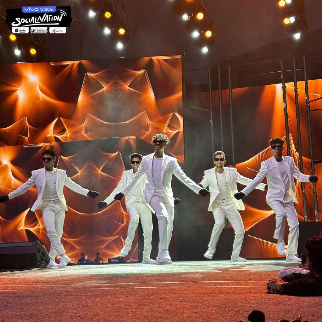 MJ5 performs at the Social Nation Festival