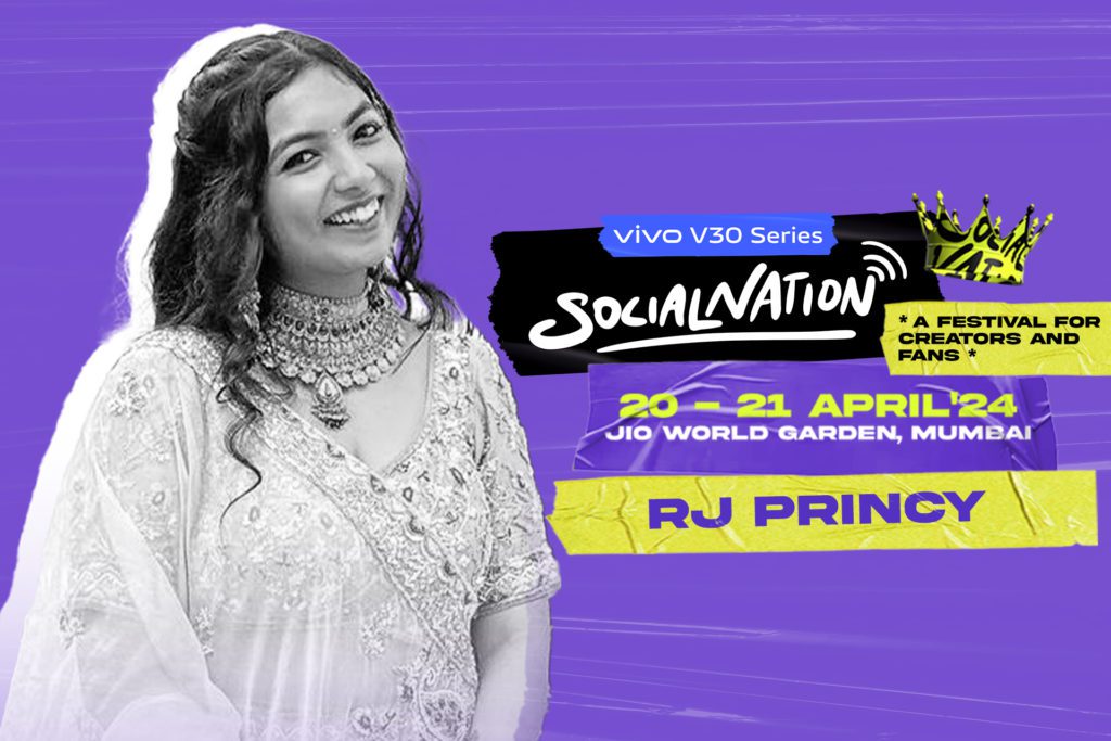 RJ Princy - Social Nation Catch RJ Princy Live at the Social Nation Festival 2024