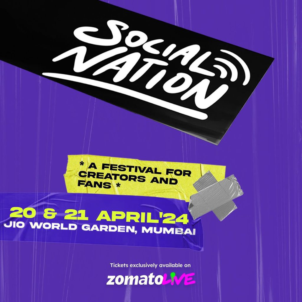 Snapinsta.app_431170830_18080728924448440_212156873882418103_n_1080-1 - Social Nation content creators Social Nation Festival Mumbai 2024 asia's largest creator fest april event creators influencers lineup jio world garden meet and greet red carpet live performances workshops