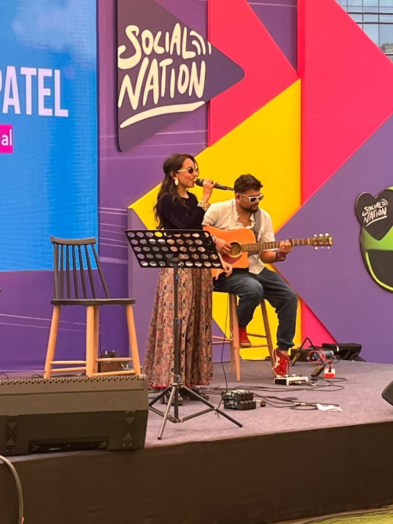 Neyhal, Avanti, SidB and Parth Gadhvi  perform at Social Nation Festival