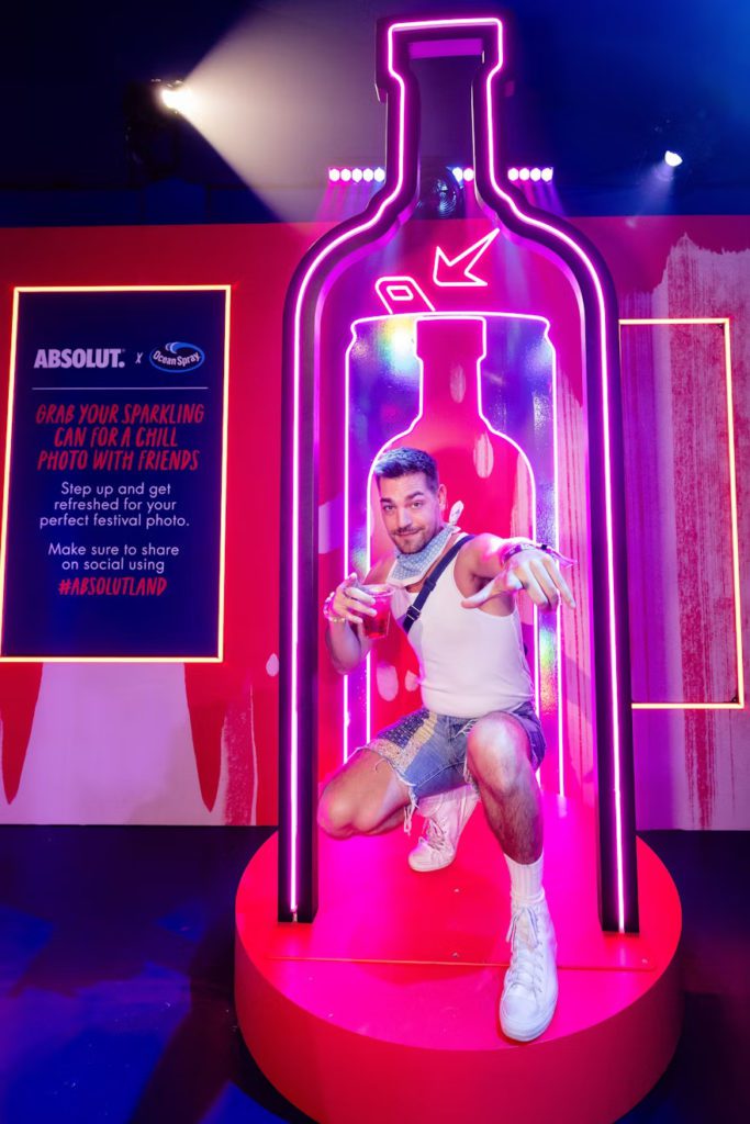absolut-2 - Social Nation Brand experiential activities including Absolut at Coachella 2024