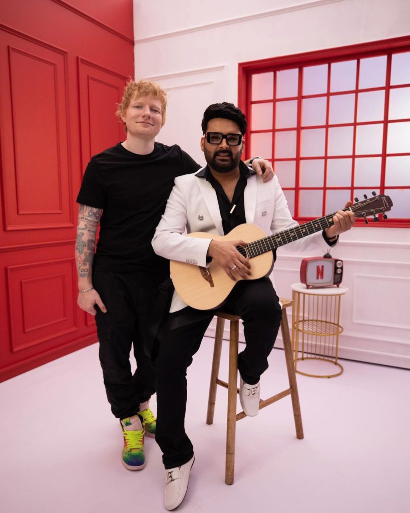 Ed Sheeran joins Kapil Sharma on The Great Indian Kapil Show