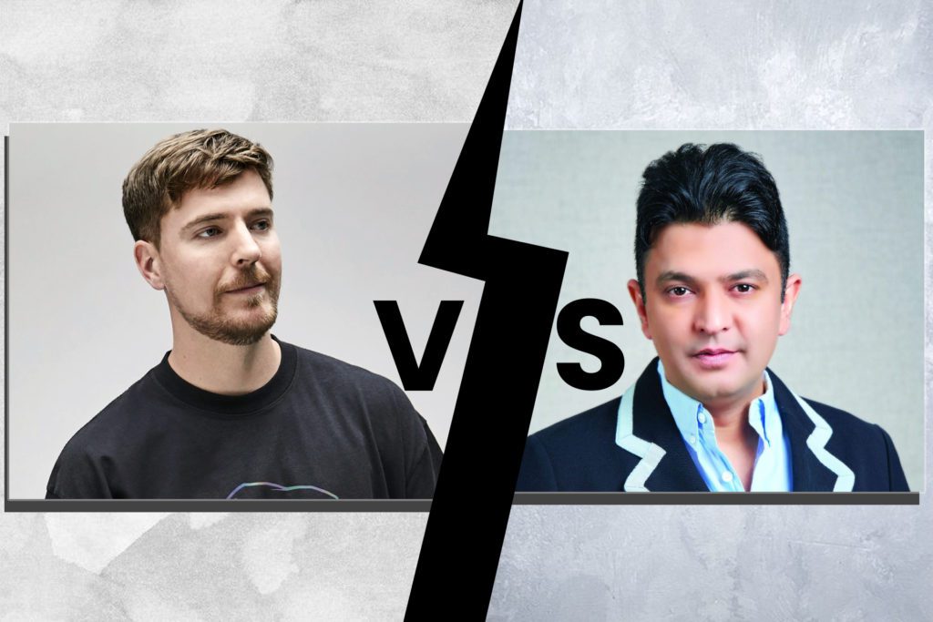 MrBeast versus T-series - Social Nation MrBeast challenges T-series CEO to a boxing match