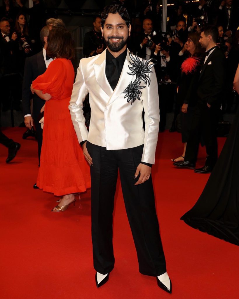 IMG_8615-1 - Social Nation Cannes Film Festival 2024 French Riviera celebrities Indian content creators red carpet fashion looks outfits designer couture Ankush Bahuguna wing it with ankush