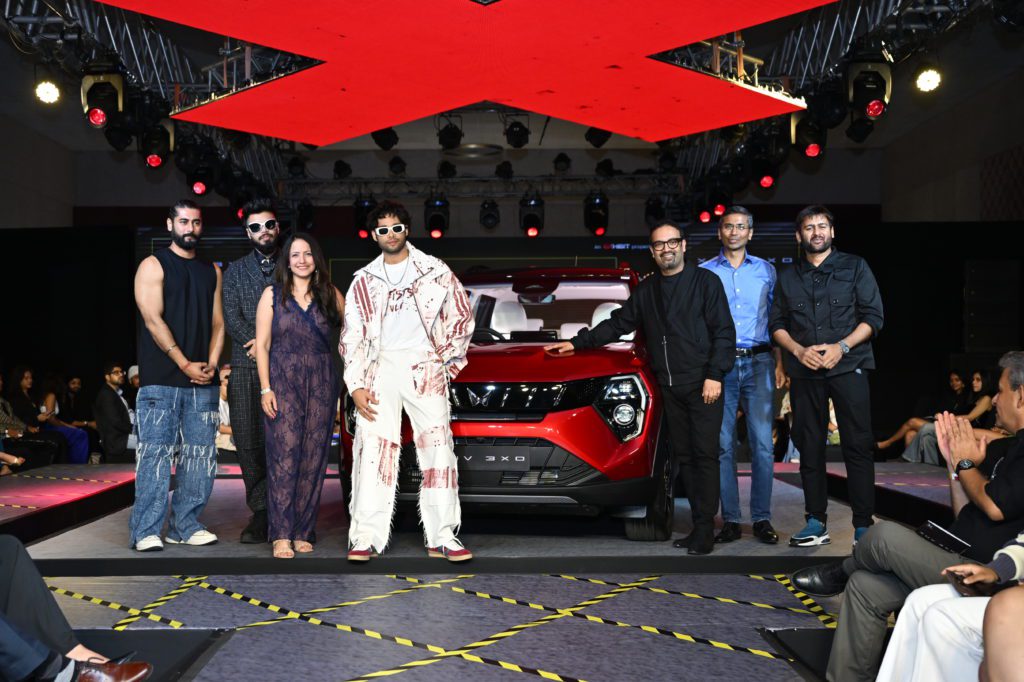 Mahindra-X-Santanu-Hazarika-Image-1 - Social Nation Mahindra & Mahindra Ltd. artists Santanu Hazarika Abhishek Paatni Nought One streetwear collection Mahindra XUV 3XO Siddhant Chaturvedi team