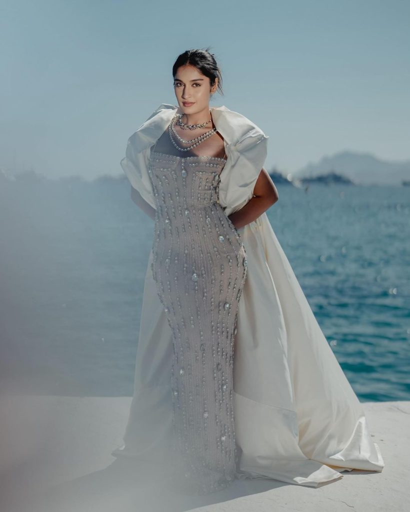 Snapinsta.app_445533184_1136327040905004_4569533932328588977_n_1080 - Social Nation Cannes Film Festival 2024 French Riviera celebrities Indian content creators red carpet fashion looks outfits designer couture Niharika NM