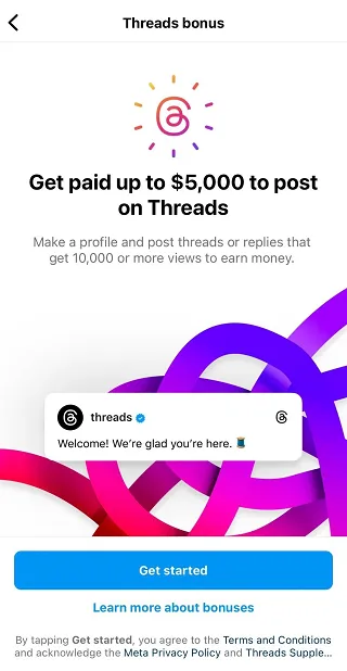 threads_bonus - Social Nation Meta Threads Instagram incentive influencers 00 social media platform