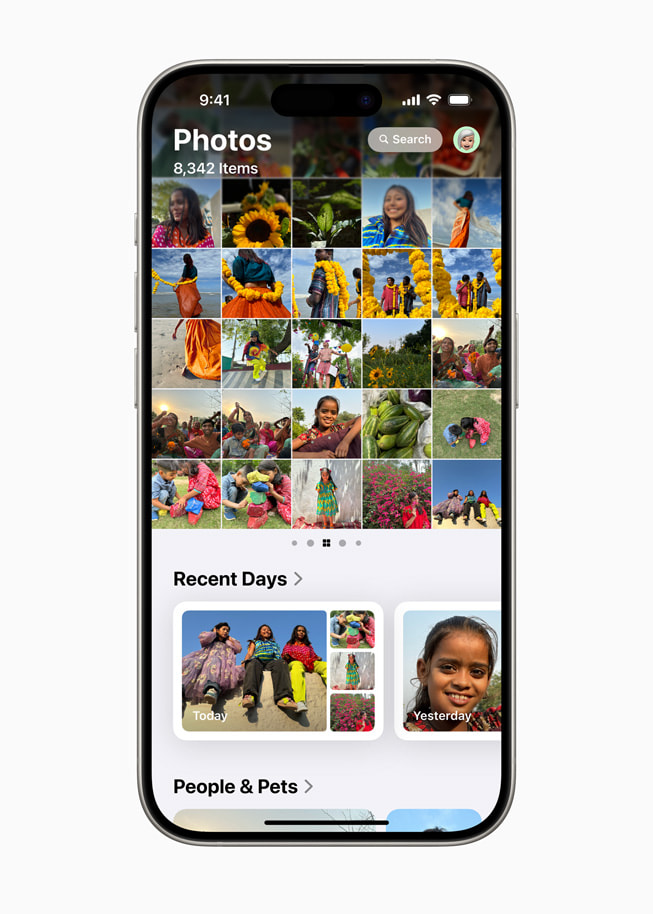 Apple-WWDC24-iOS-18-Photos-redesigned-240610_inline.large_ - Social Nation Apple iOS 18 software update new features changes upgrade Generative AI Photos app organise