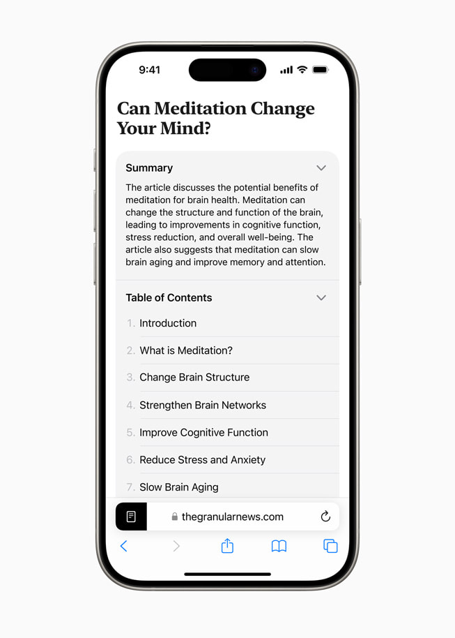 Apple-WWDC24-iOS-18-Safari-Reader-240610_inline.large_ - Social Nation Apple iOS 18 software update new features changes upgrade Generative AI Safari