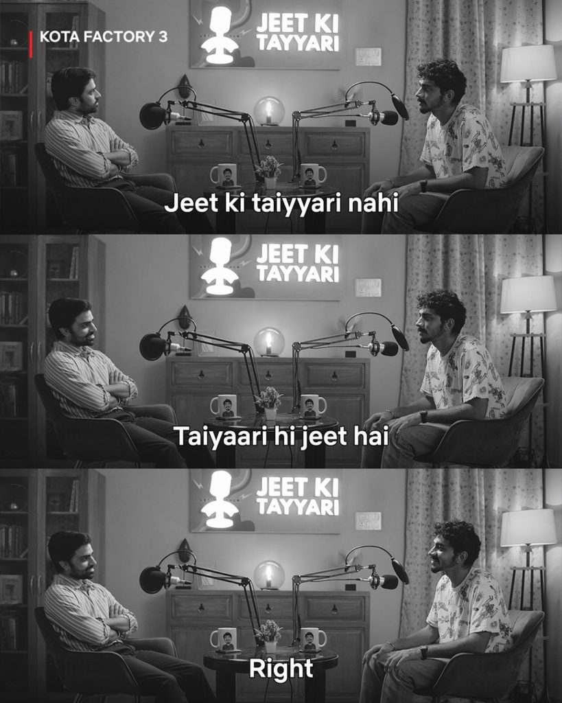I-AIM-to-not-cry-this-season-KotaFactoryS3OnNetflix - Social Nation Jeetu Bhaiya and entire team of Kota Factory returns for season 3 on Netflix