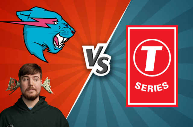 MERCH-7 - Social Nation MrBeast Beats T Series Youtuber YouTube Supremacy War highest subscribers rivalry music label Jimmy Donaldson PewDiePie