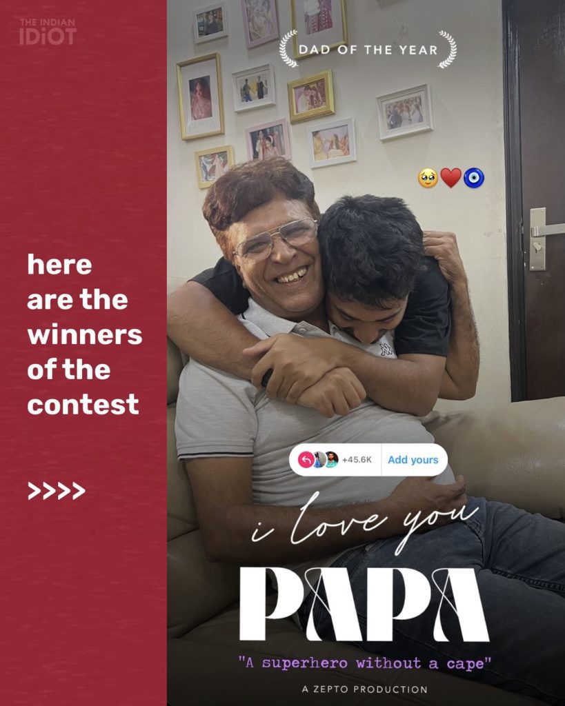 Snapinsta.app_448409948_1820033028488183_8835197095578214263_n_1080 - Social Nation Zepto Father's Day JustSayIt campaign brand marketing instagram story template