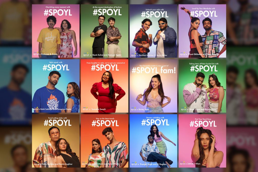 Spoyl X Creators - Social Nation Spoyl ropes in creators to highlight their new GenZ collection
