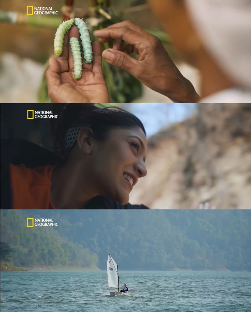 The-yellow-rectangle-_-Me-in-the-same-frame-is-something-that-is-so-difficult-to-digest-_-_dont-mis - Social Nation Larissa D'Sa hosts Postcards From Meghalaya on National Geographic