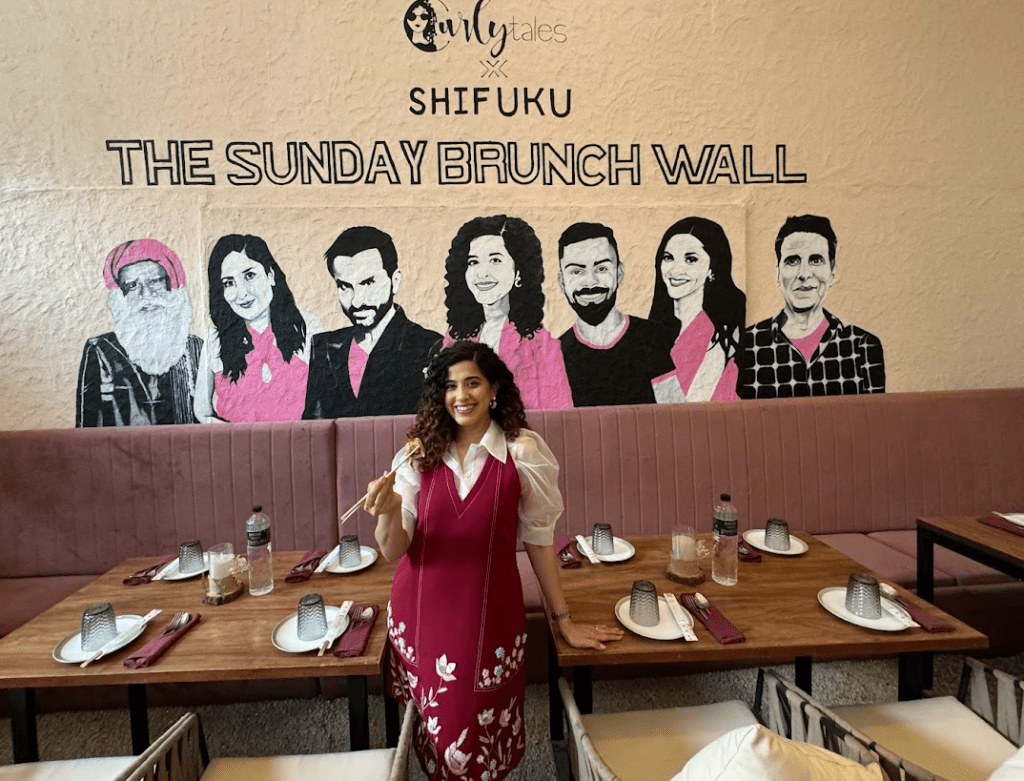 image-507 - Social Nation Shifuku by Curly Tales new restaurant second venture Kamiya Jani pan-asian modern cuisine Japanese interiors food cocktails Sunday Brunch wall
