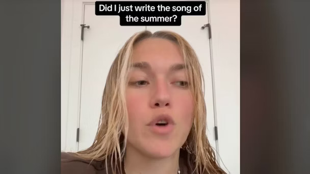 Man In Finance Megan Boni viral song trend social media TikTok Instagram summer trust fund 6'5" blue eyes remix brands comedy content creator
