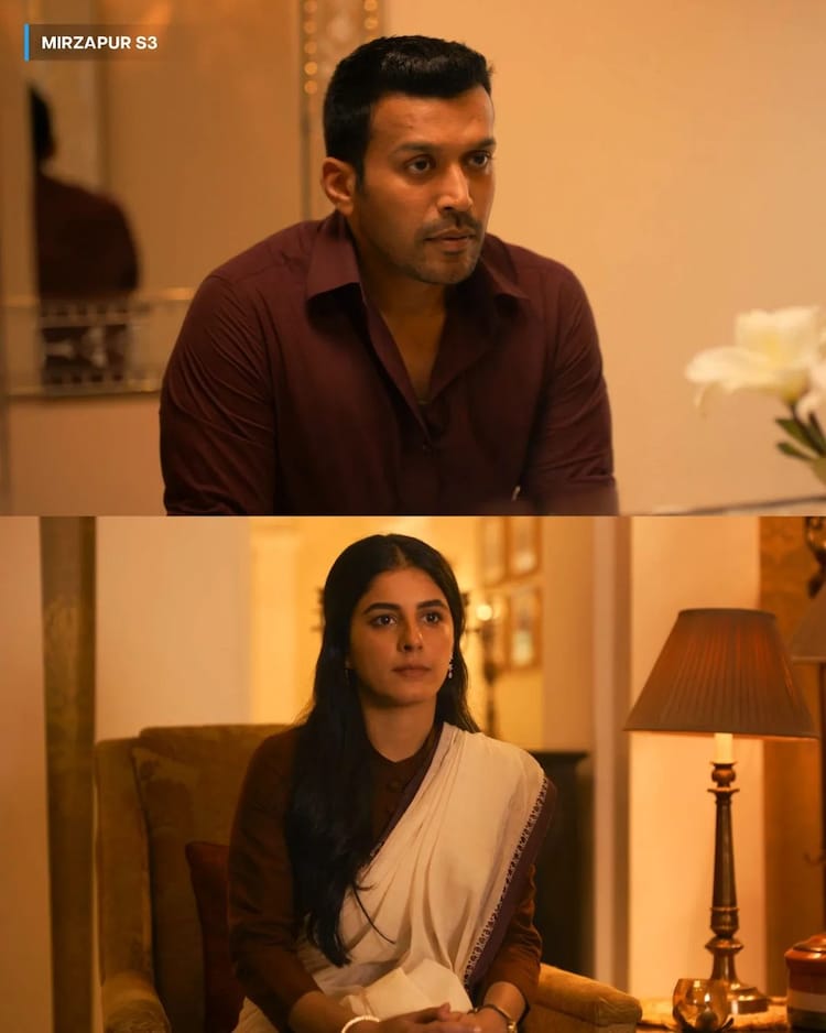 undefined - Social Nation Mirzapur Season 3 madhuri cm and sharad shukla chemistry