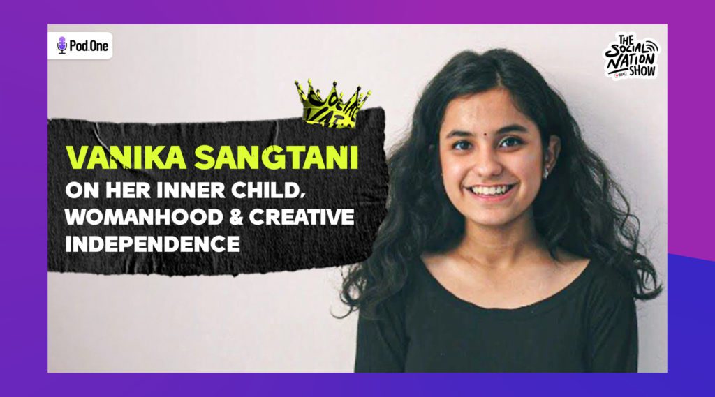 vanika sangtani at sn show - Social Nation vanika sangtani on social nation show inner child womanhood creative independence