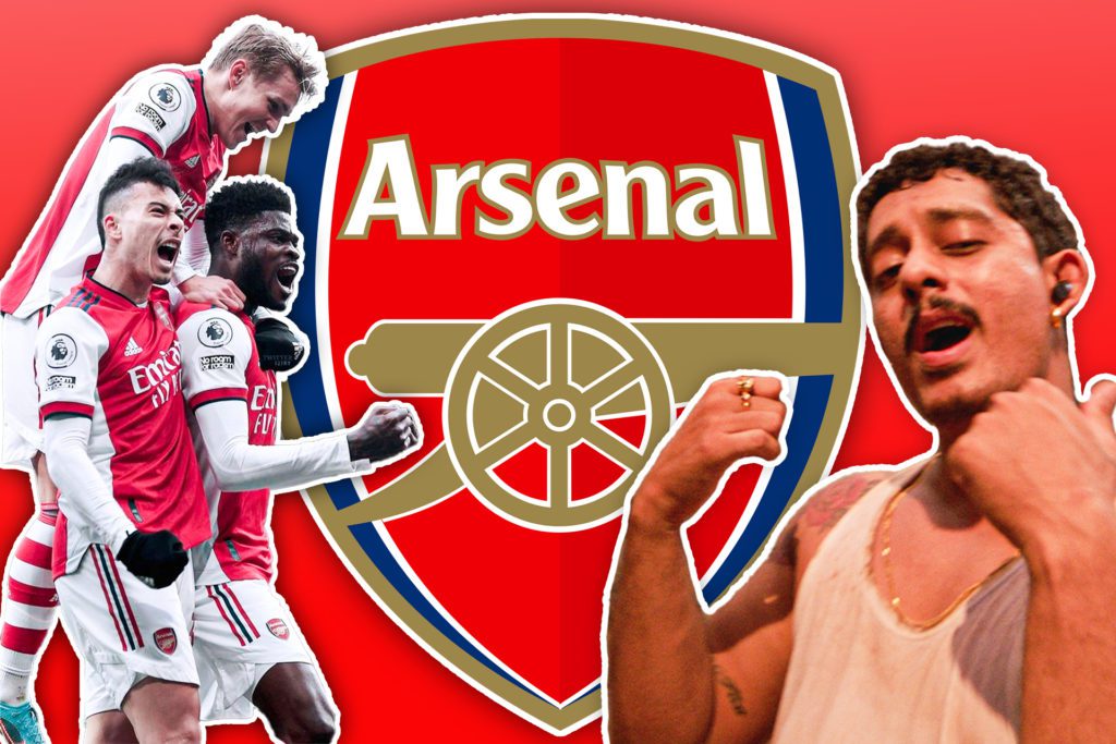 arsenal x hanumankind indian rap sensation big dawg collaboration milestone