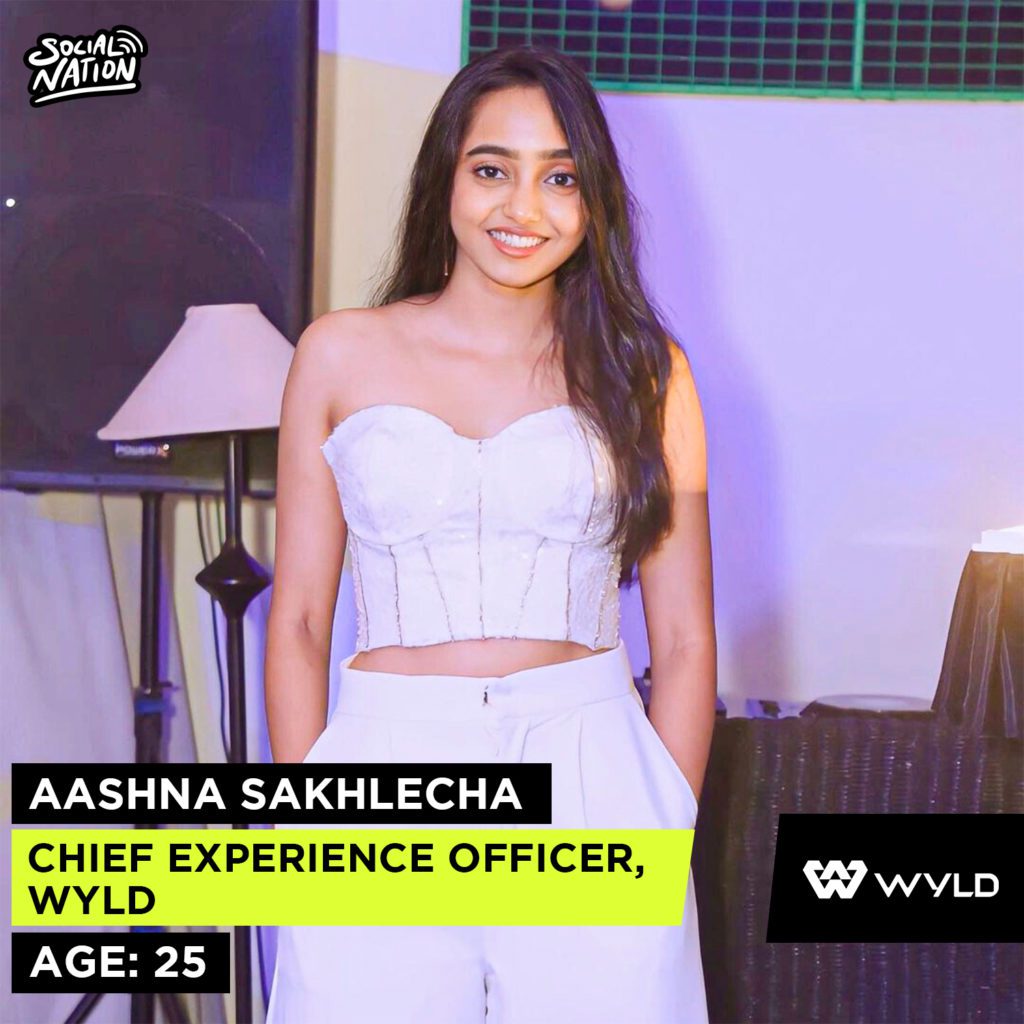 Artboard 2 - Social Nation International Youth Day young creative talent Aashna Sakhlecha WYLD content creation industry