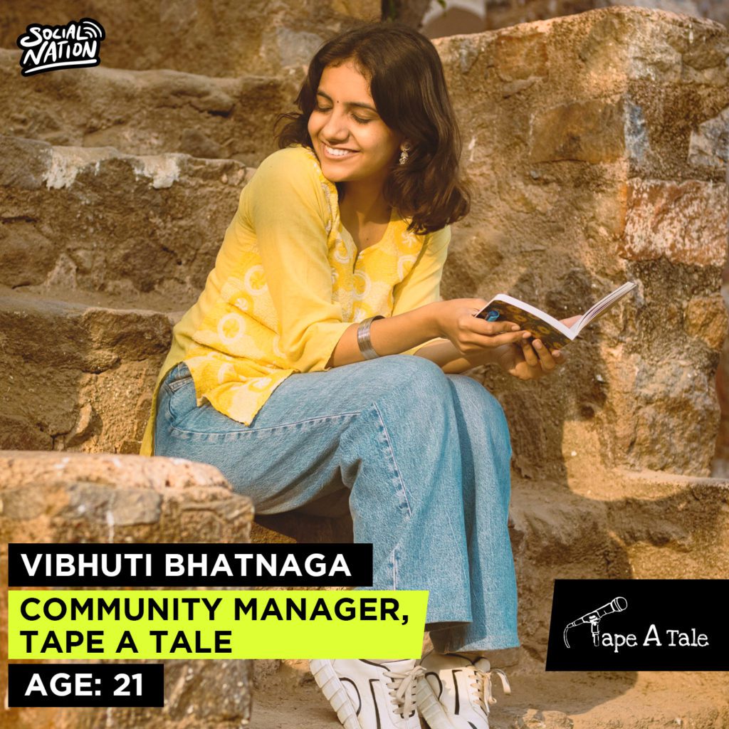 Artboard 7 - Social Nation International Youth Day young creative talent Vibhuti Bhatnagar Tape A Tale content creation industry