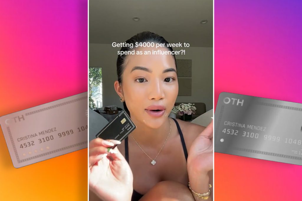 Instagram OTH Network content creators brands credit card Aliyah Wears - Social Nation Instagram OTH Network content creators brands credit card Aliyah Wears