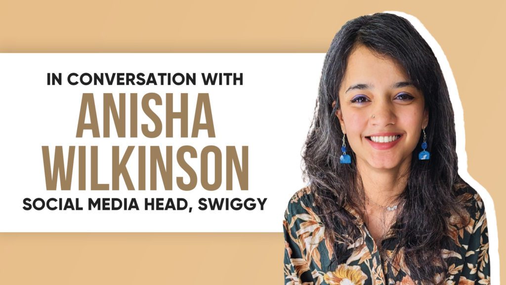 FI for Anisha - Social Nation Swiggy Group Ordering feature ad film campaign Anisha Wilkinson social media head