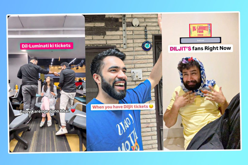 Diljit Dosanjh Dil-Luminati Tour tickets meme edition Diljit's tour