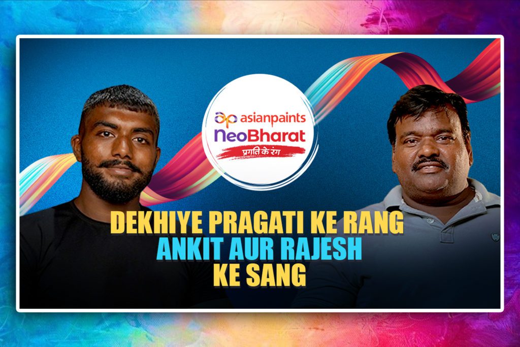 Asian Paints Neo Bharat Pragati Ke Rang Ankit Baiyanpuria Rajesh Rawani Indian YouTubers - Social Nation Asian Paints Neo Bharat Pragati Ke Rang Ankit Baiyanpuria Rajesh Rawani Indian YouTubers